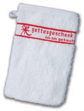 Waschhandschuh gottesgeschenk