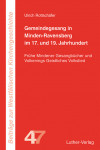 Rottschäfer: Gemeindegesang in Minden-Ravensberg im 17. und 19. Jahrhundert -eBook