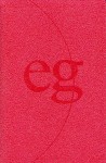 Evangelisches Gesangbuch (EG 44): Lederfaserstoff rot